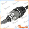 Demi-Arbre de Transmission MTM droite pour PEUGEOT | NPW-PE-071, 252ST93
